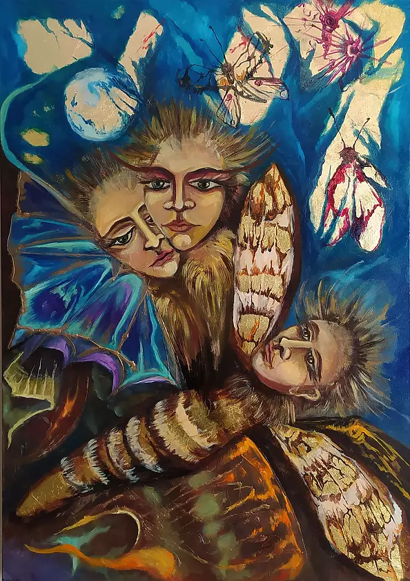 Michalina Drewniak Mosurek - moths in the secret garden