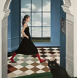 Nataliya Bagatskaya, What’s Going On?, Acrylic painting - canvas, 70 x 95