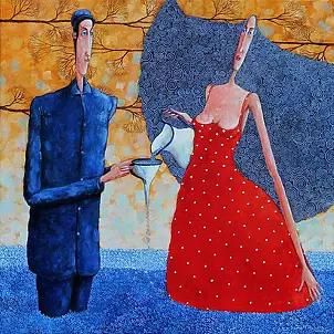   - A daily portion of forget-me-nots