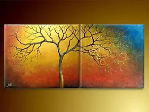 Ewa Gawlik - Coraz chłodniej - dyptyk