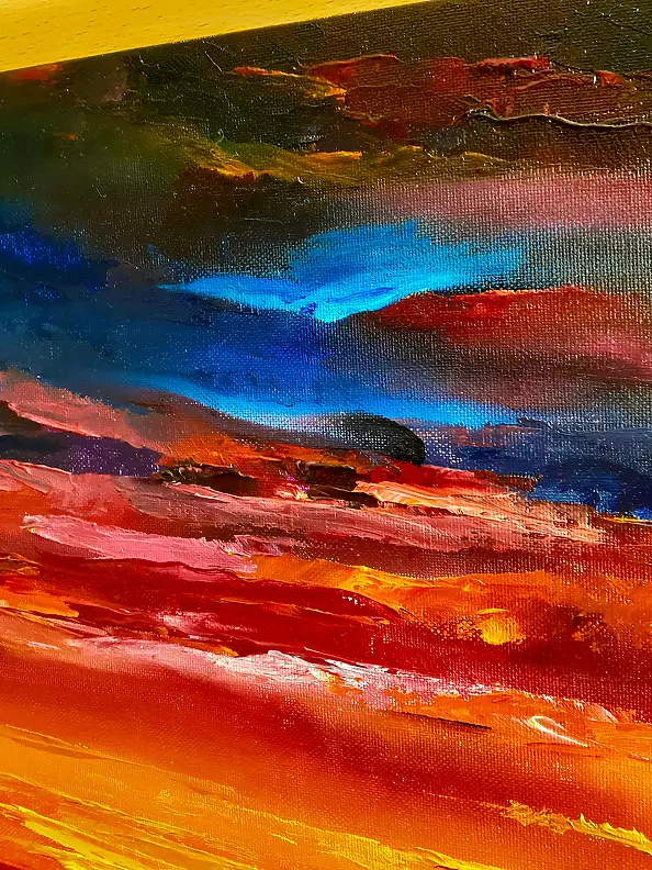 Tatiana Mienkina - Colorful City Sunset