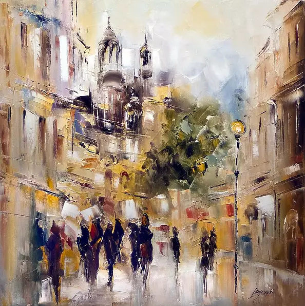 Marek Langowski - Colourful street