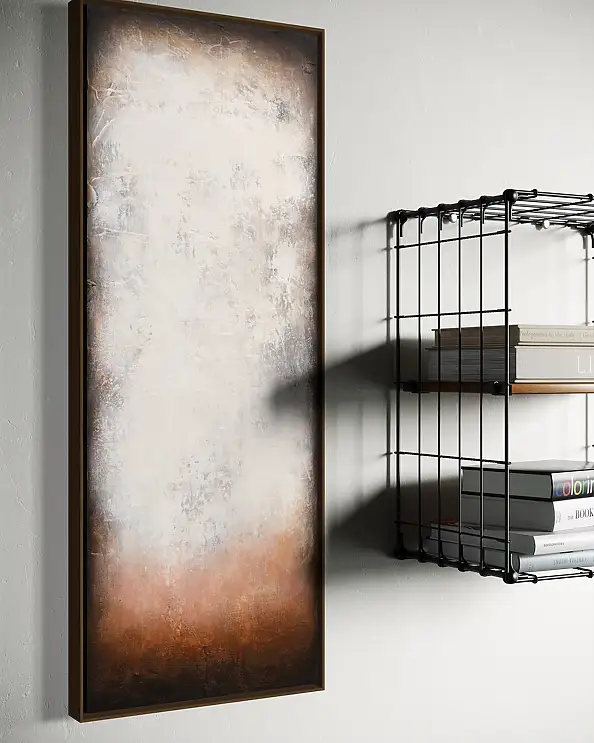 Łukasz Olek, Consider Me Gone, Acrylic painting - canvas, 30 x 80