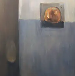 Paweł Wołos, Kontakt z Ikoną, Obraz olejny - płótno, 50 x 60