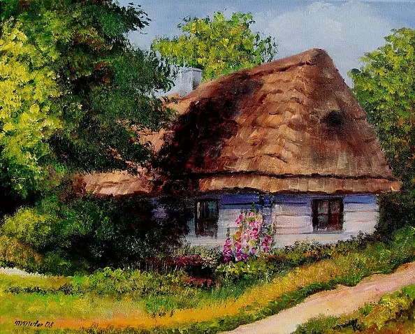 Małgorzata Mutor - Cottage in the summer Gucio