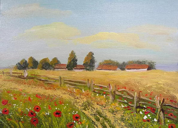 Marlena Łozińska - rural Landscape