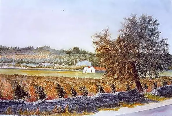 Luigi Abbattista - A village in the region of Apulia