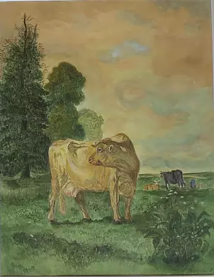 Tetyana Shcherba - Cow Pastoral