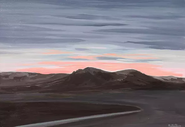 Salvatore Fratantonio - Curva di sera