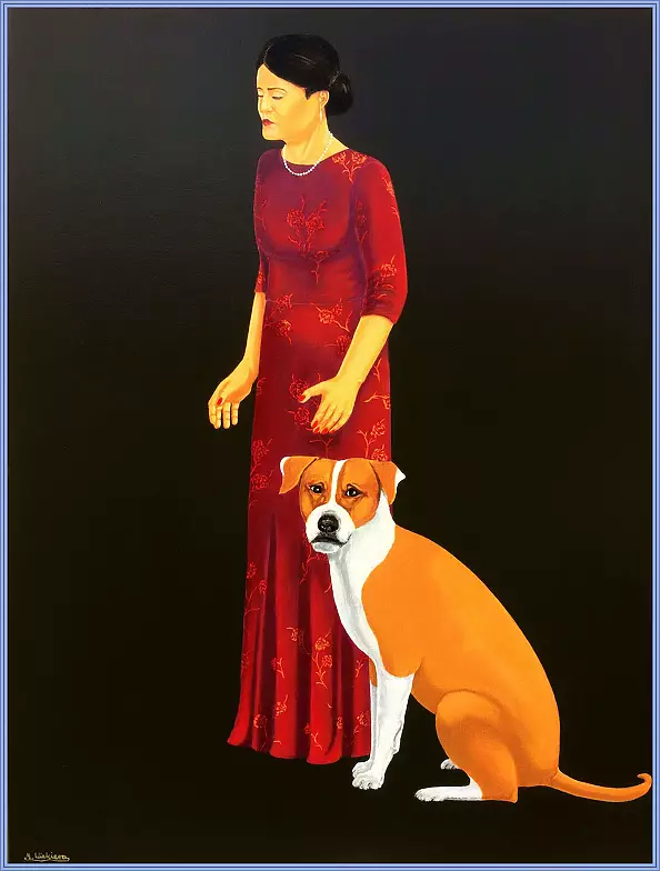 Marian Wiekiera - Cycle (17) '' Behind That Queue This Stands ''