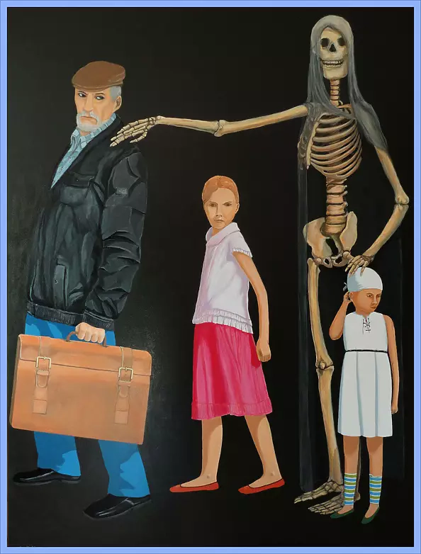 Marian Wiekiera - Cykl (7)  '' Za Czym Kolejka Ta Stoi  ''