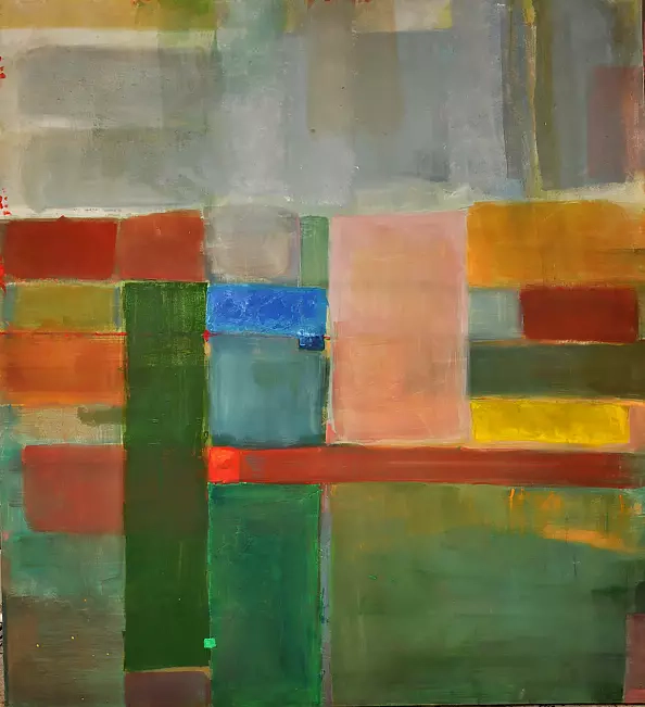 Żaneta Zarębska - Cycle: Tensions color in the landscape 4