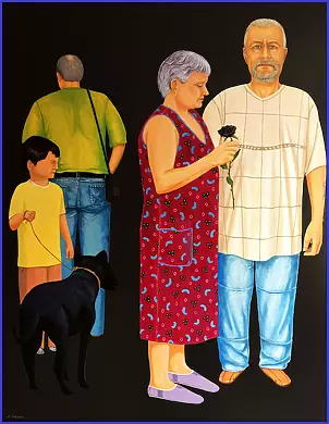   - Cycle (1) '' Behind That Queue This Stands ''