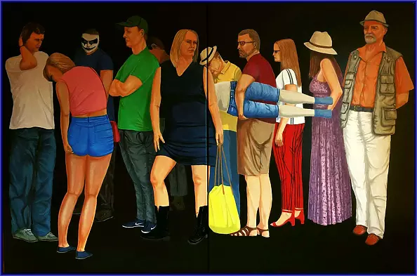 Marian Wiekiera - Cycle (25) '' What's the queue standing for ''