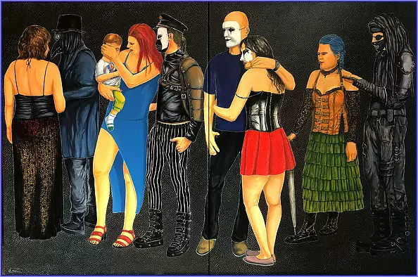 Marian Wiekiera - Cykl ( 32 ) " Za Czym Kolejka Ta Stoi ''