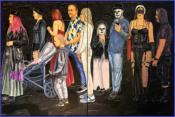 Marian Wiekiera - Series (36) "What is this queue for?"