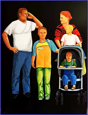 Marian Wiekiera - Cycle (3) '' What's the queue standing for ''