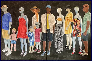 Marian Wiekiera - Series ( 41 ) " What is this queue for ,,