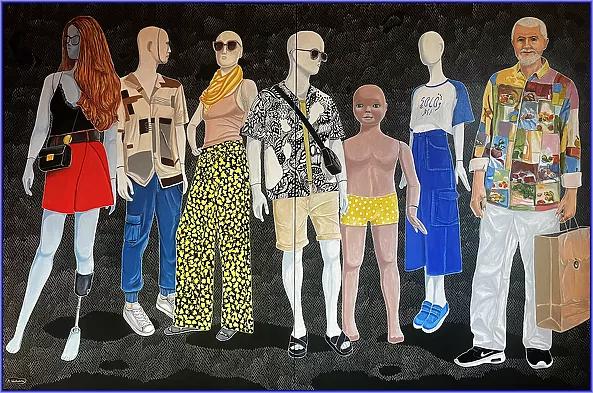 Marian Wiekiera - Series ( 42 ) " What is this queue for ,,