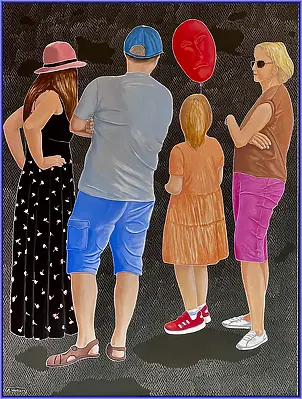 Marian Wiekiera - Series ( 44 ) " What is this queue for ,,