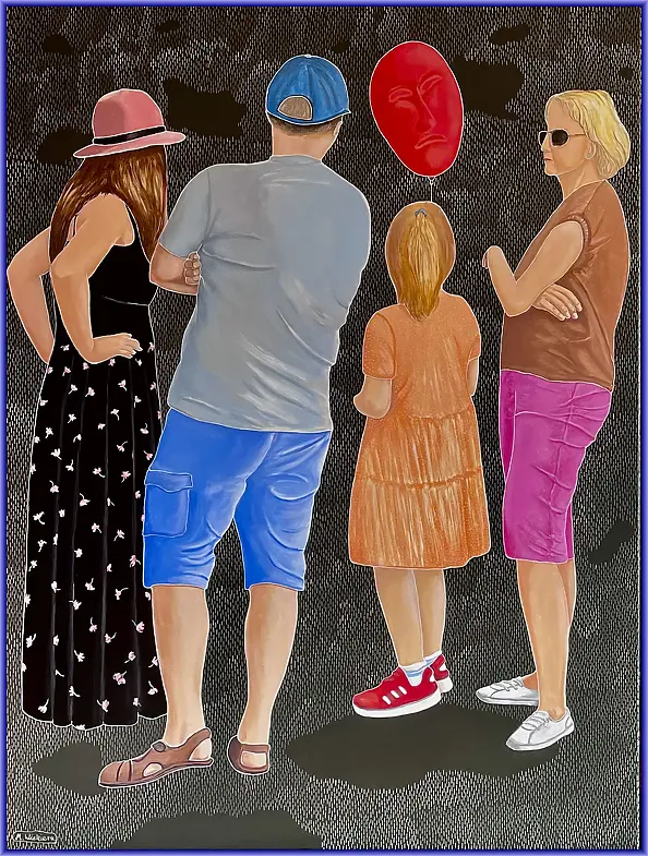 Marian Wiekiera - Series ( 44 ) " What is this queue for ,,