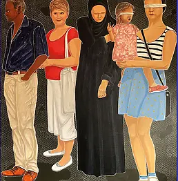 Marian Wiekiera - Series ( 45 ) " What is this queue for ,,