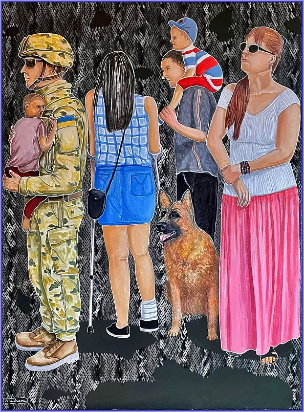 Marian Wiekiera - Cycle ( 46 ) " What is this queue for ,,