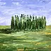 Maga Fabler - Cypresses in Orcia Valley