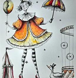 Monika Palichleb - The Circus Moth and the Goose