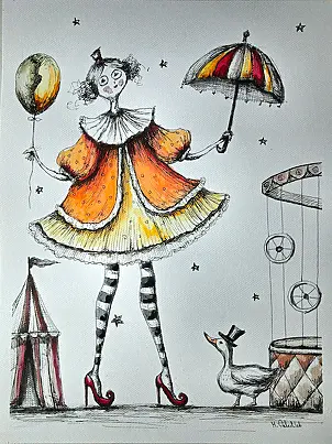 Monika Palichleb - The Circus Moth and the Goose