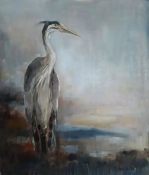 Michalina Derlicka - Gray heron