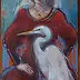 Ilona Kowalik - The heron and the woman