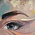 Magdalena Dziejma, Sort de vue 15, Peinture acrylique - toile, 75 x 75