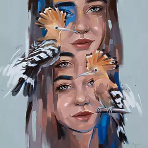 Magdalena Dziejma - Spell of sight 2 (hoopoe)