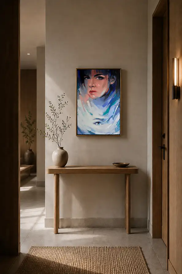 Magdalena Dziejma, Sort de vue 5, Peinture acrylique - toile, 50 x 75