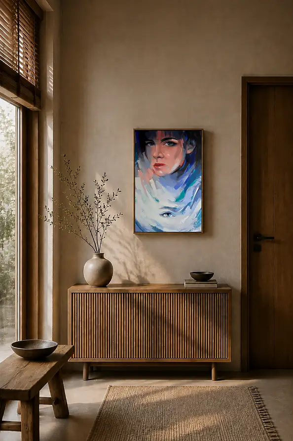 Magdalena Dziejma, Sort de vue 5, Peinture acrylique - toile, 50 x 75