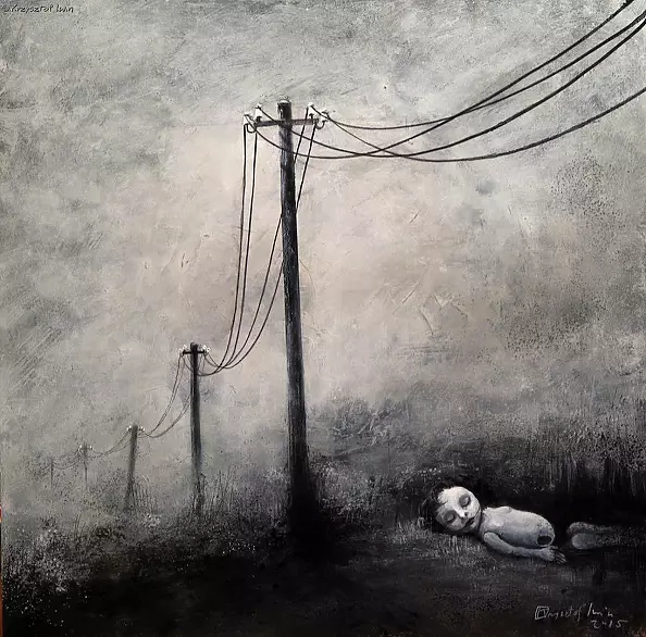 Krzysztof Iwin - The black dahlia