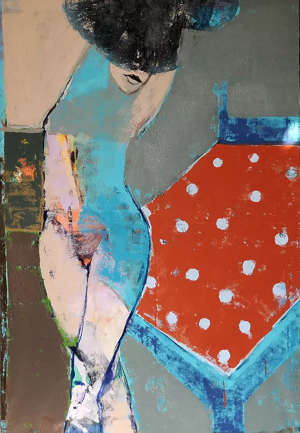 Justyna Jabłońska - Black dress