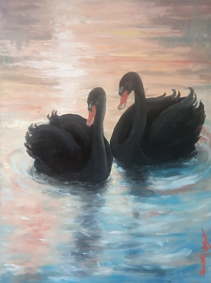 Danuta Zgoł - Black Swans