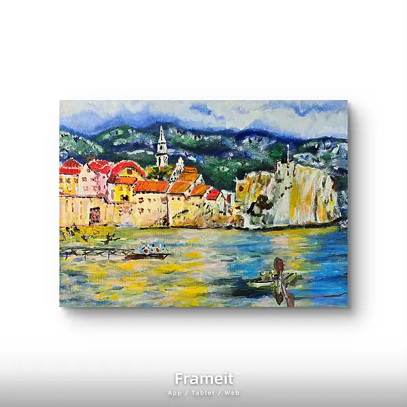 Krystyna Mościszko - Montenegro auf Leinwand