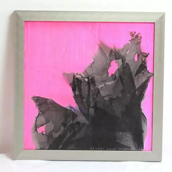 Małgorzata Jabłońska - Black flower