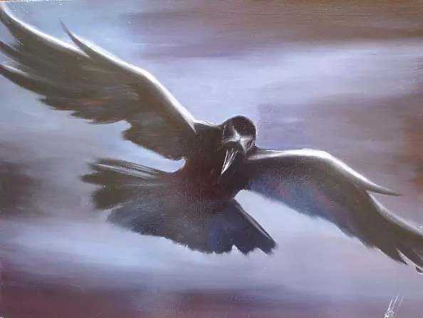 Natalia Zołotcewa - Czarny ptak