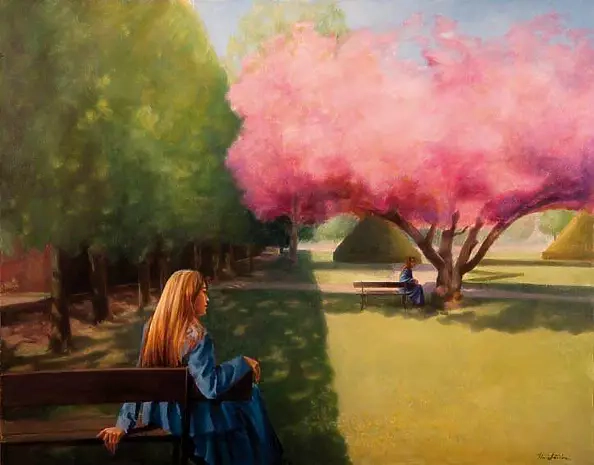 Ida Łotocka - Witch in the garden V