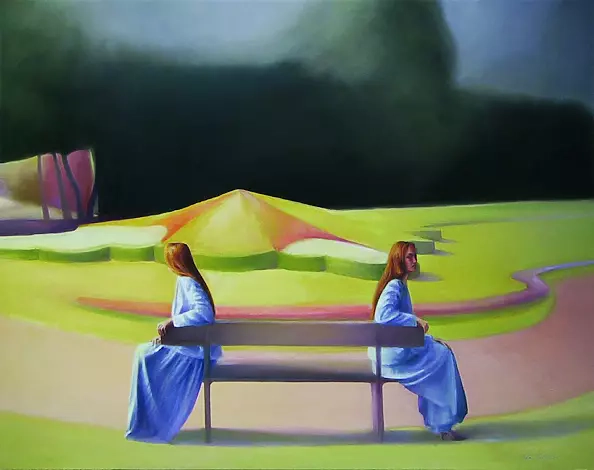 Ida Łotocka - Witches in the garden I