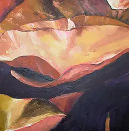 Monika Ratajczak, Raumzeit III,, Ölbild - Leinwand, 100 x 80