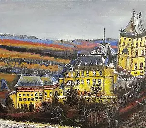 Krystyna Mościszko - Czechy Zamek Karlstejn