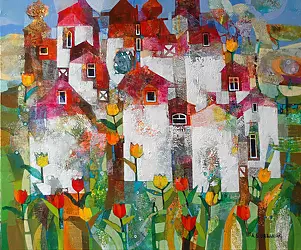 Alicja Słaboń Urbaniak - Waiting for tulips