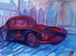Marzena Salwowska - Car Red Color