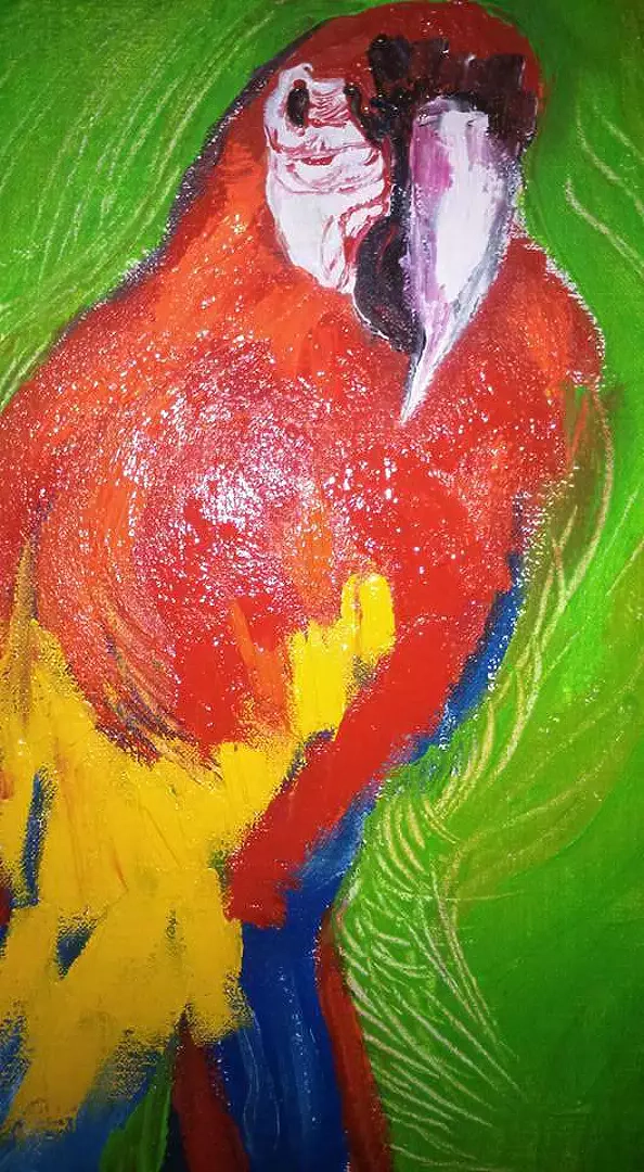 Iwona Molecka - Czerwona Ara