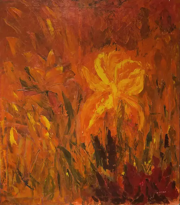 Ilona Milewska - Red abstraction